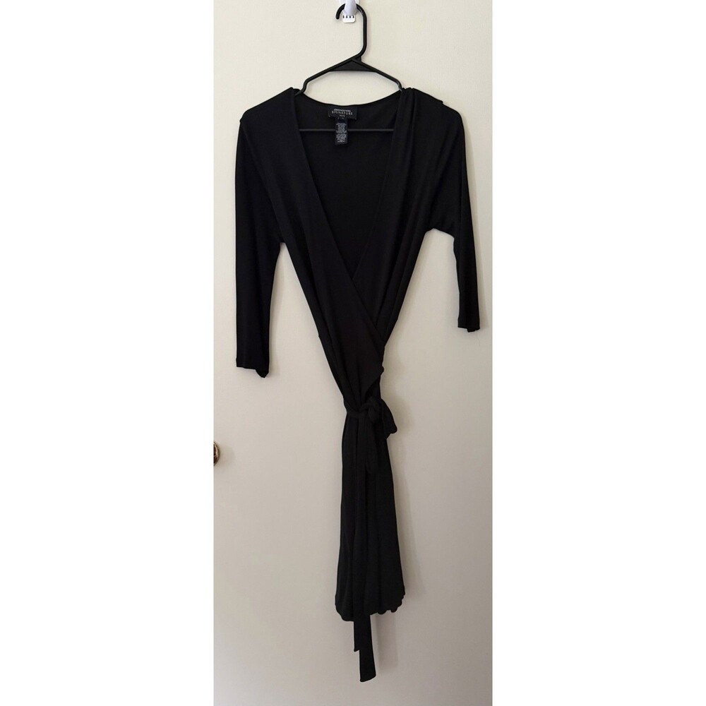 Jones New York Signature Style Petite/Small Jersey wrap dress